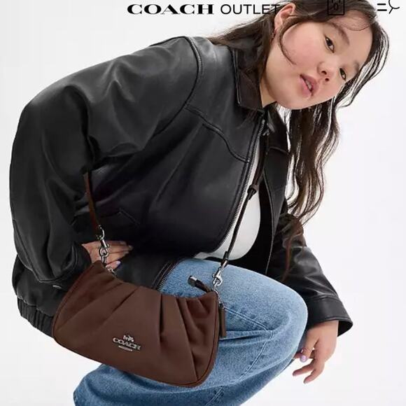 Coach brown Terri shoulder leather tabby bag - Picture 2 of 9